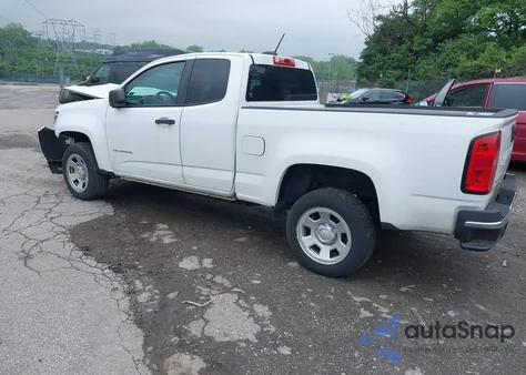 2021 Chevrolet Colorado 2Wd Long Box Wt из США, поврежденный, VIN 1GCHSBEA9M1104836
